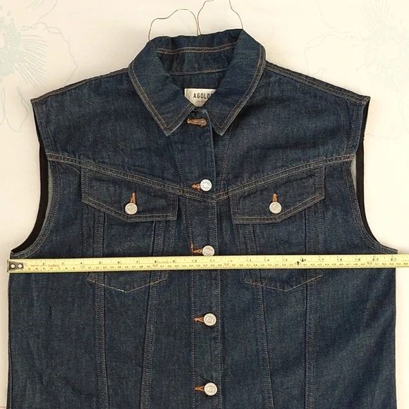 Agolde Evan Denim Shirt / Vest - Picture 12 of 15